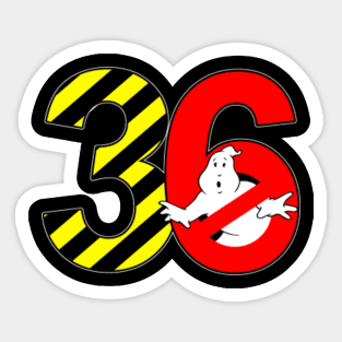 Ghostbusters 36th Anniversary Sticker